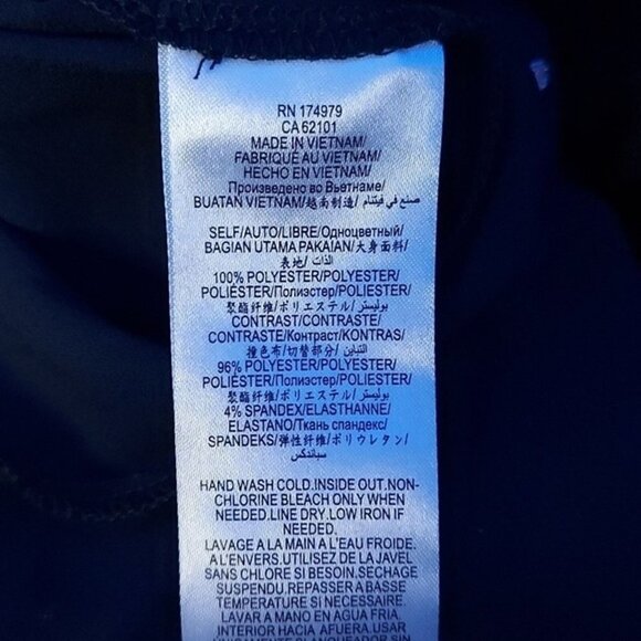 Bcbgenerarion Women's Black Gold polka dot Surplice long sleeve bodysuit Sz S - Picture 7 of 8